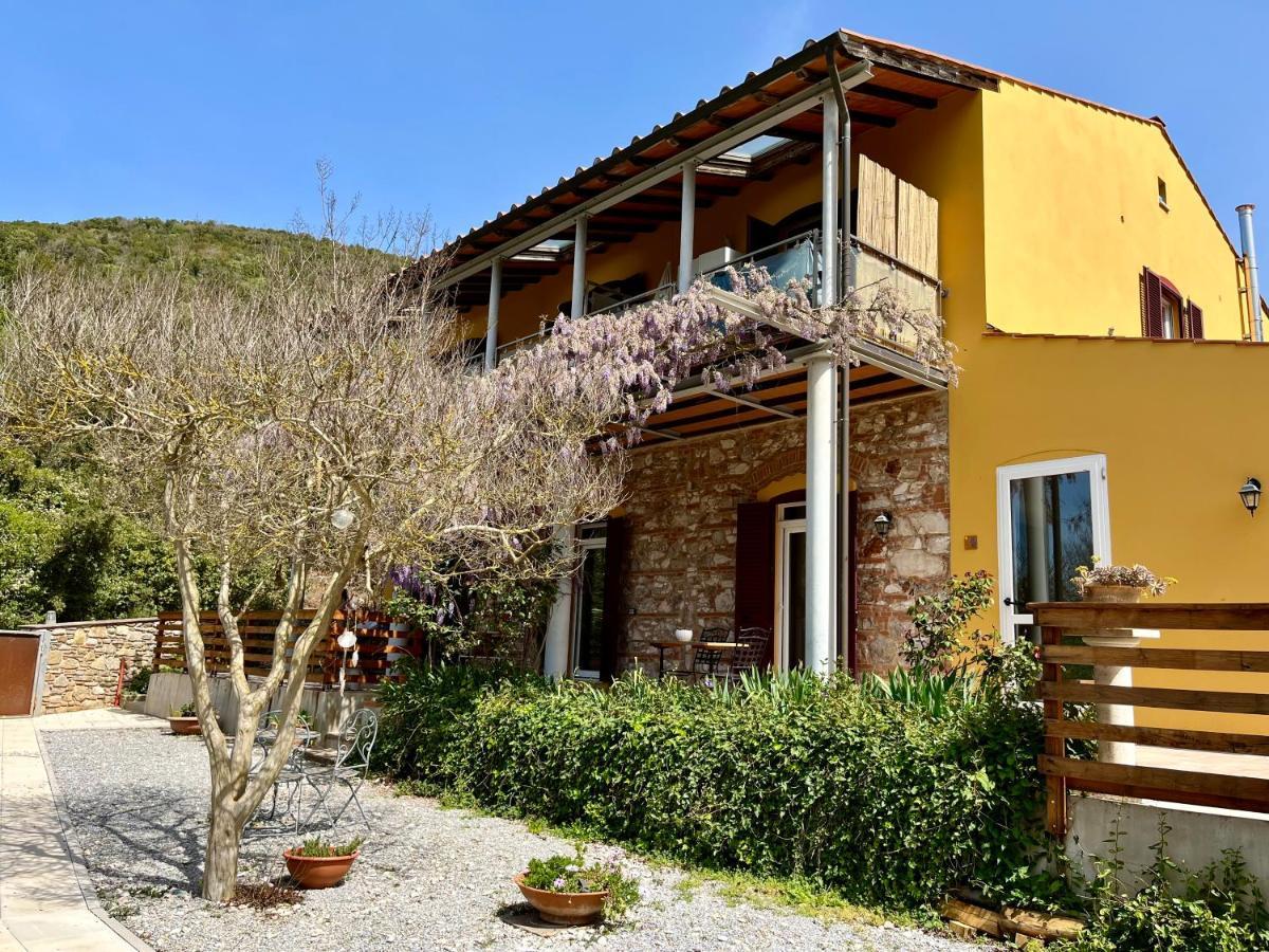 B&B La Fucinaia Pet Friendly Adults Only Campiglia Marittima Exteriör bild